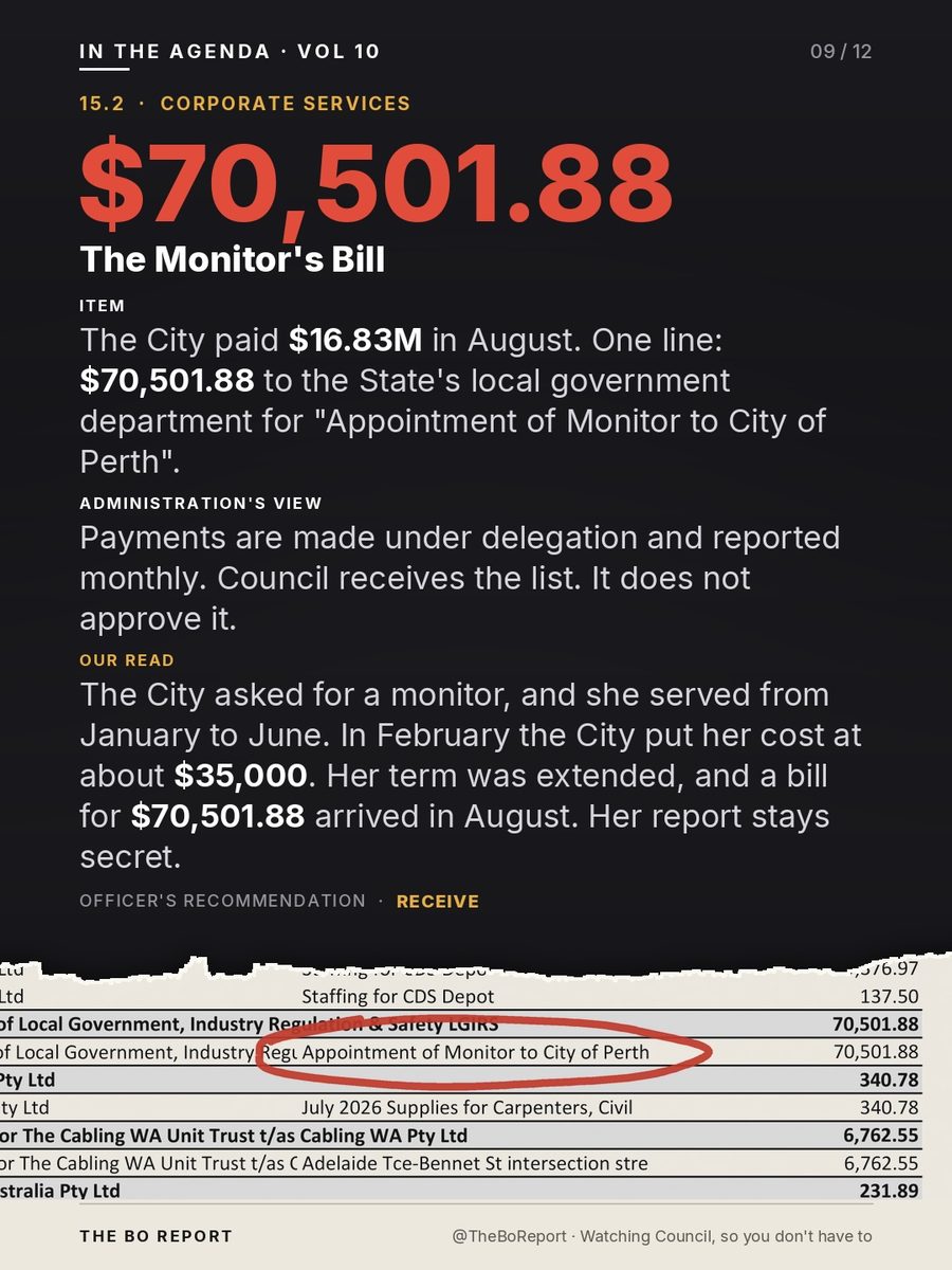 In the Agenda - October 2026, slide 9